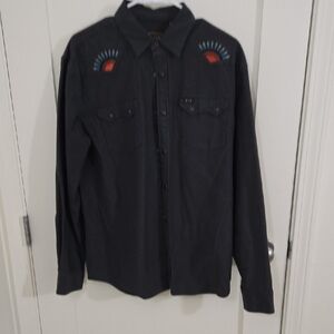 Howler Brothers Gaucho Shirt with Embroidery